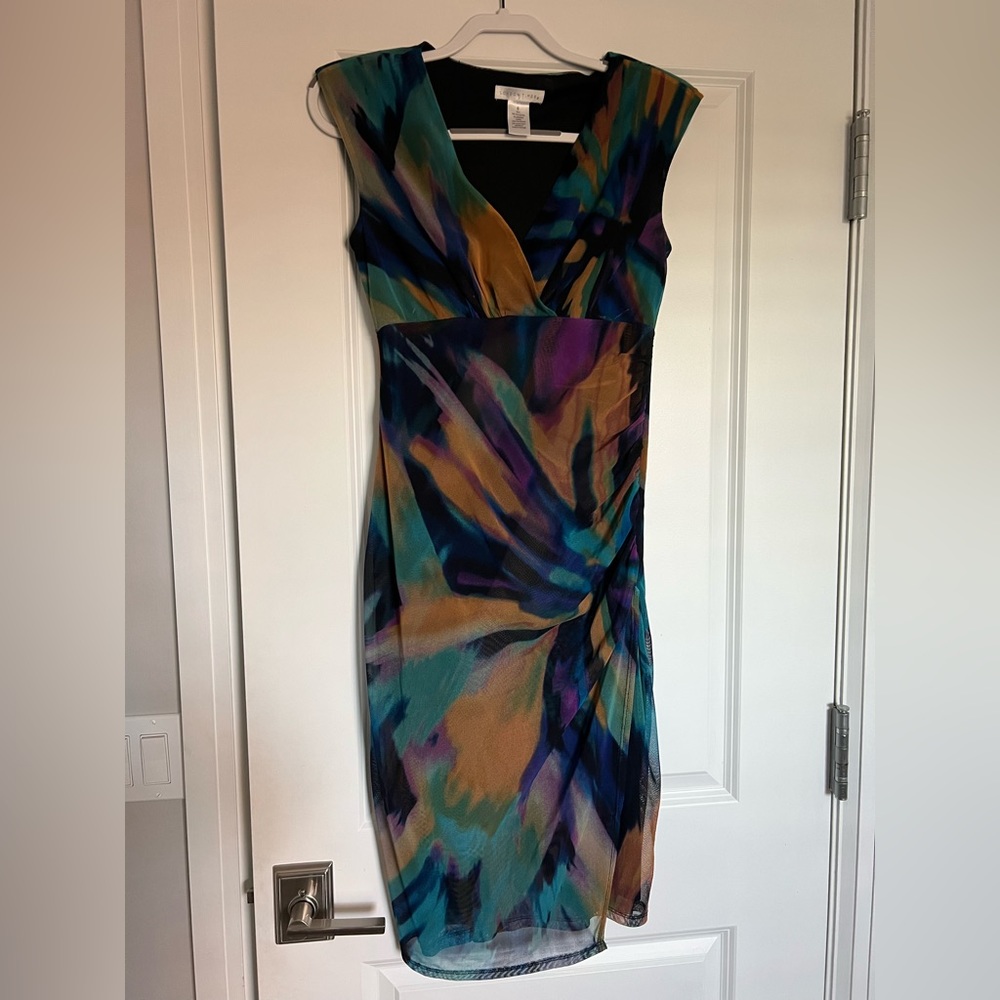 Flattering London Times dress